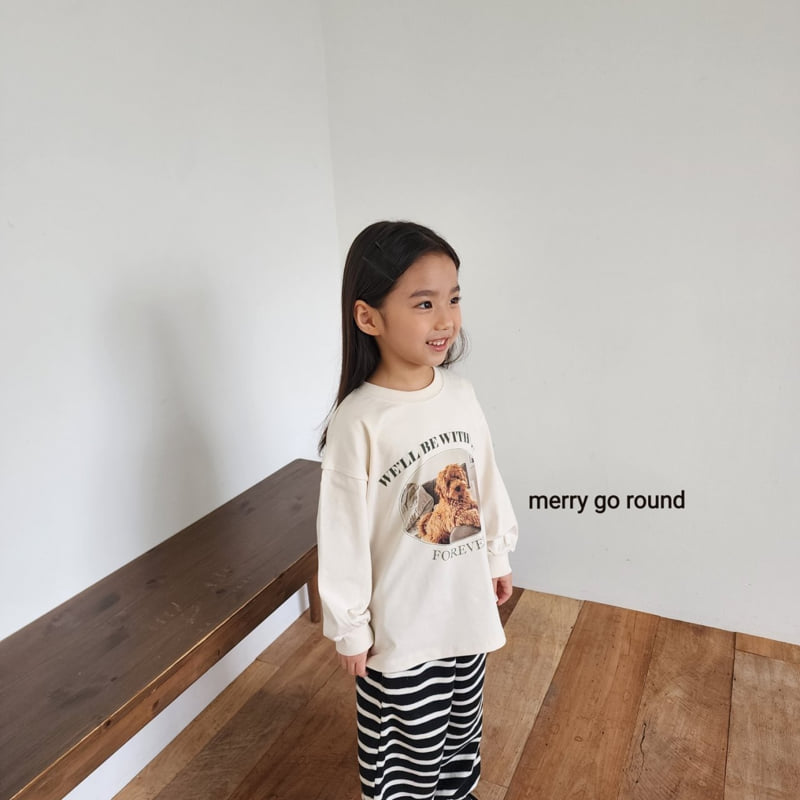 Merry Go Round - Korean Children Fashion - #discoveringself - Puppy Sweatshirt - 4