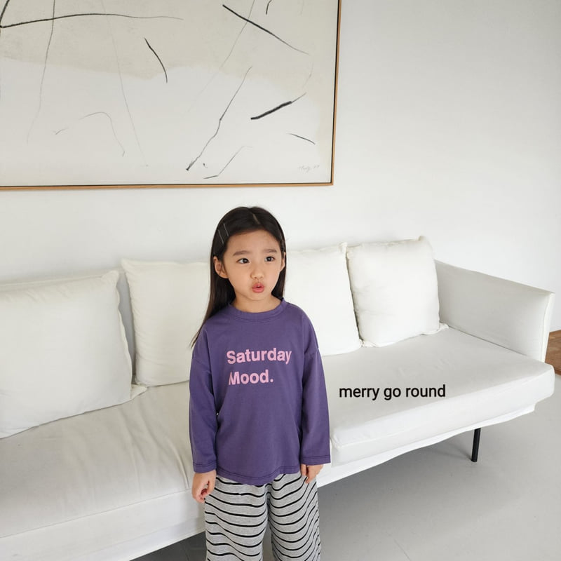 Merry Go Round - Korean Children Fashion - #fashionkids - Mood Tee - 9