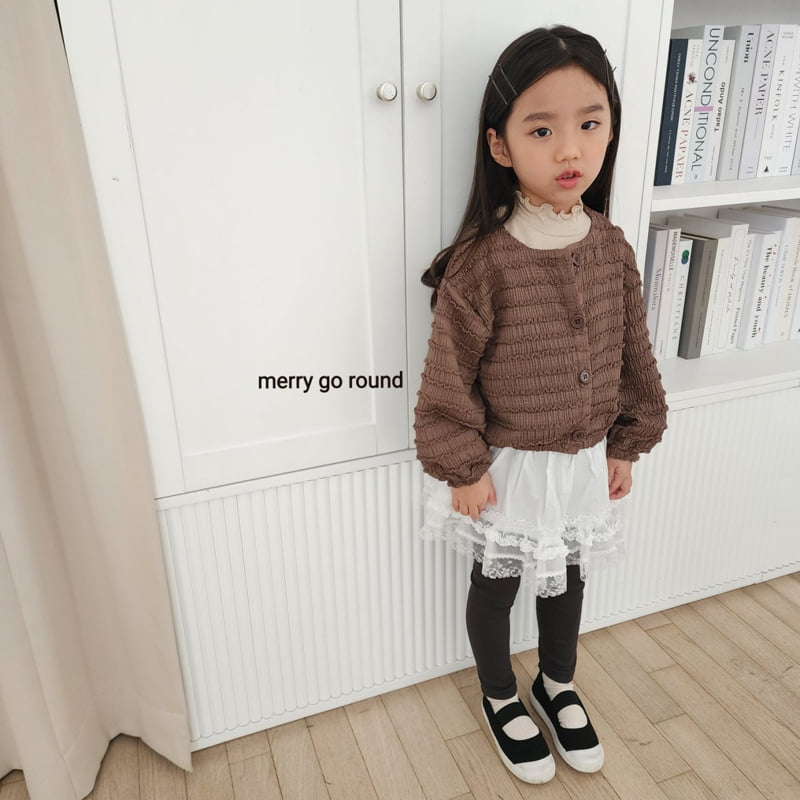Merry Go Round - Korean Children Fashion - #kidsshorts - Juju Cardigan - 6