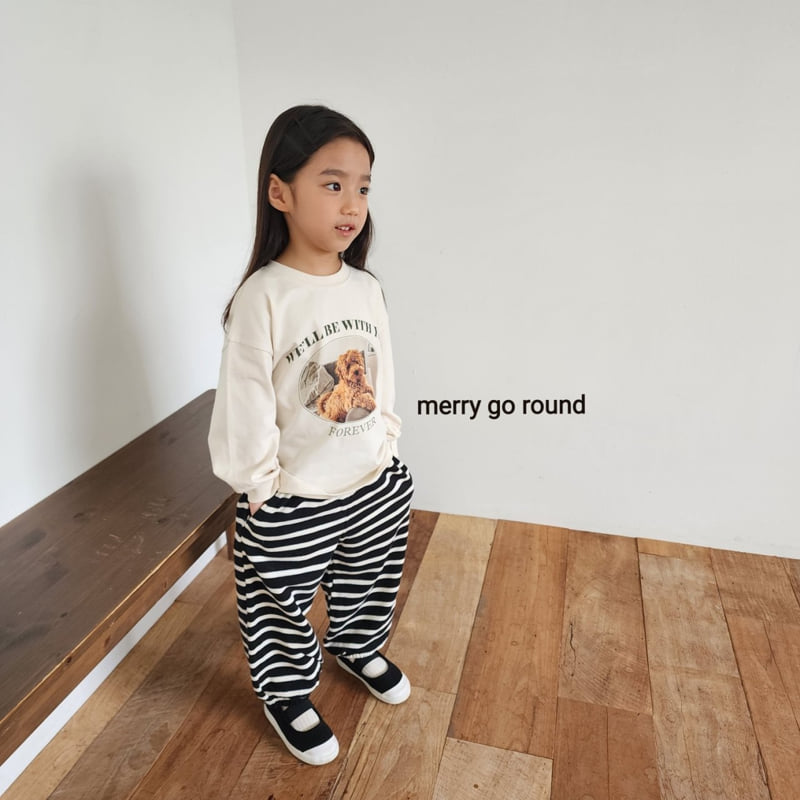 Merry Go Round - Korean Children Fashion - #kidsstore - Puppy Sweatshirt - 6