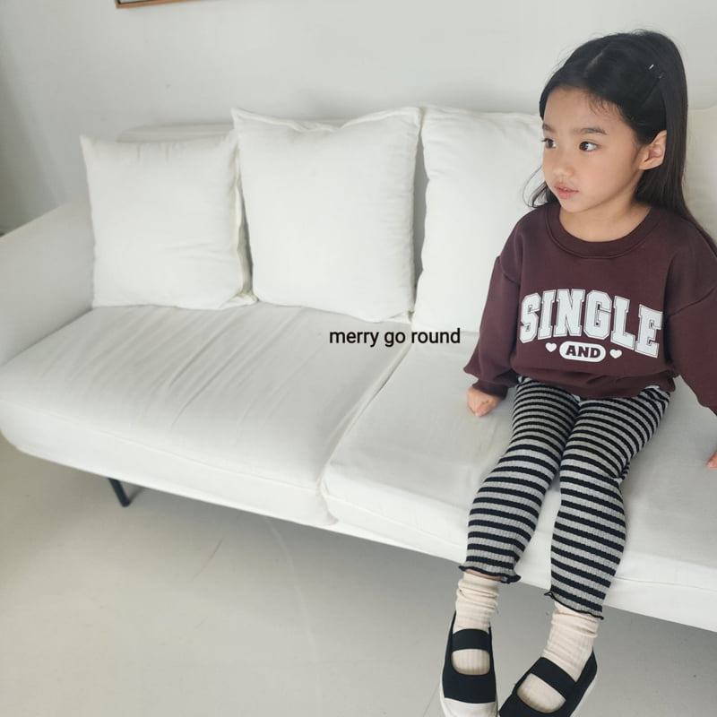 Merry Go Round - Korean Children Fashion - #kidsstore - Single Sweatshirt