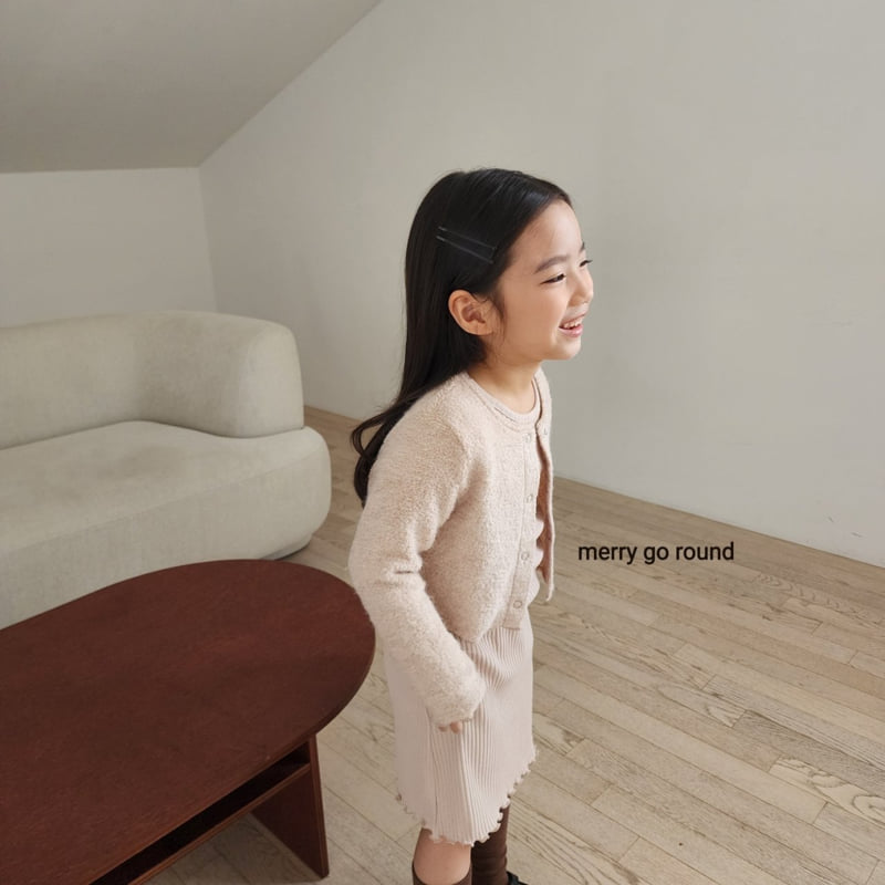 Merry Go Round - Korean Children Fashion - #kidsstore - Soft Cardigan