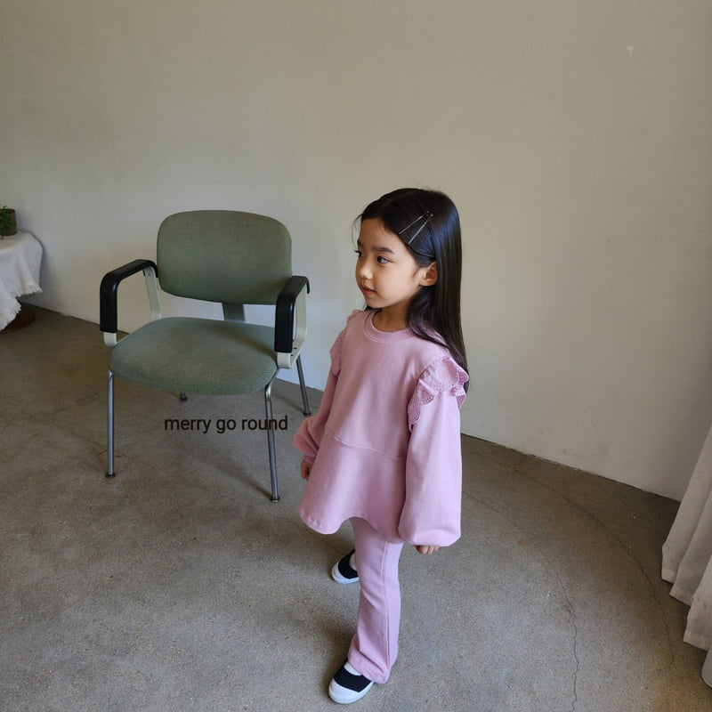 Merry Go Round - Korean Children Fashion - #kidzfashiontrend - Lovely Bootcut Set - 9