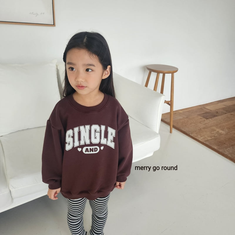 Merry Go Round - Korean Children Fashion - #Kfashion4kids - Single Sweatshirt - 4