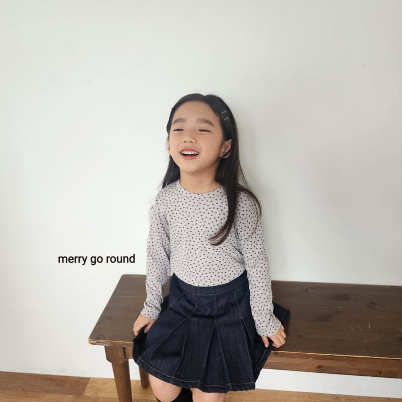 Merry Go Round - Korean Children Fashion - #littlefashionista - Petit Round Tee - 6