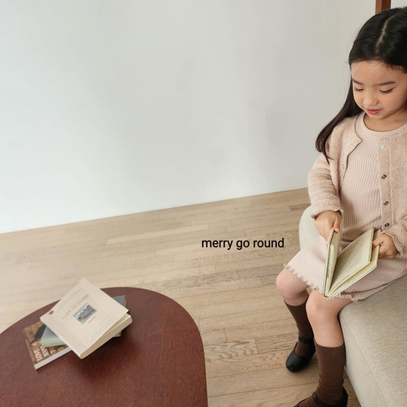 Merry Go Round - Korean Children Fashion - #Kfashion4kids - Soft Cardigan - 4