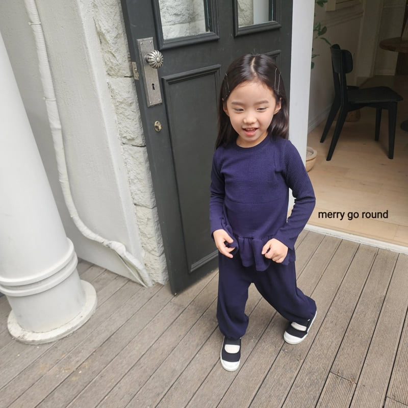 Merry Go Round - Korean Children Fashion - #littlefashionista - Bongbong Set - 3