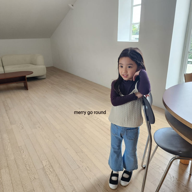 Merry Go Round - Korean Children Fashion - #magicofchildhood - Pocket Bootcut Pants - 3