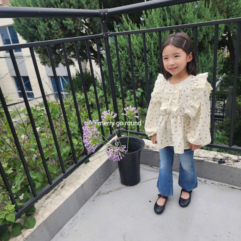 Merry Go Round - Korean Children Fashion - #magicofchildhood - Frill Blouse - 12