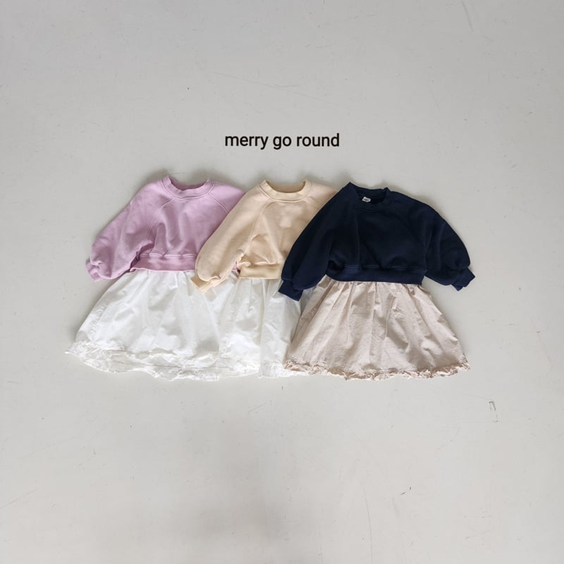 Merry Go Round - Korean Children Fashion - #magicofchildhood - Sweatshirt One-piece