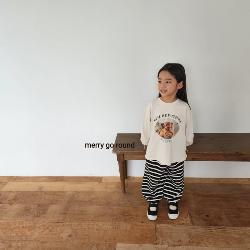 Merry Go Round - Korean Children Fashion - #magicofchildhood - Striped Jogger Pants - 3