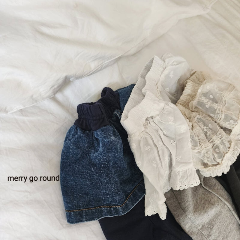 Merry Go Round - Korean Children Fashion - #minifashionista - Skirt Jogger Pants