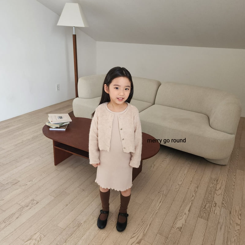 Merry Go Round - Korean Children Fashion - #minifashionista - Soft Cardigan - 6