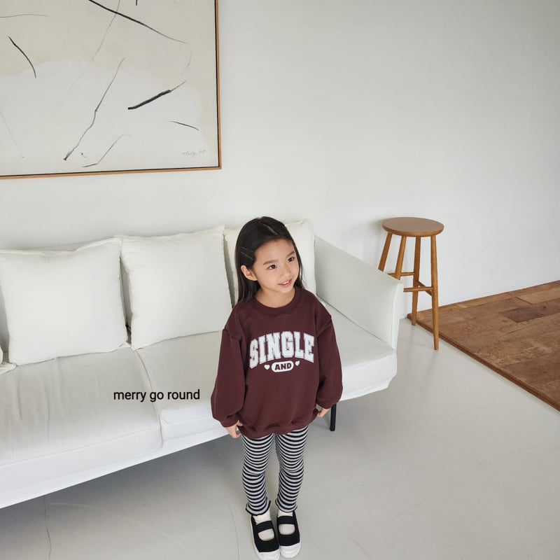 Merry Go Round - Korean Children Fashion - #prettylittlegirls - Single Sweatshirt - 7