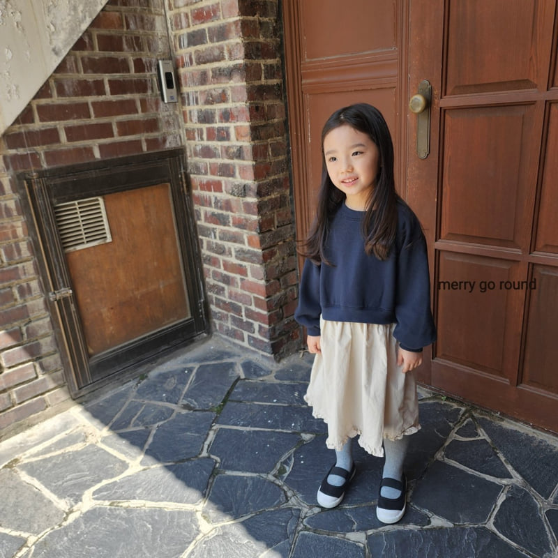 Merry Go Round - Korean Children Fashion - #prettylittlegirls - Sweatshirt One-piece - 3