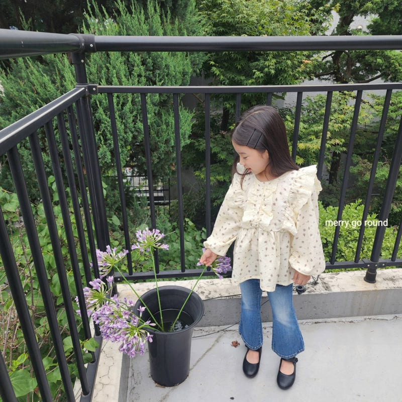 Merry Go Round - Korean Children Fashion - #stylishchildhood - Brushed Bootcut Pants - 8