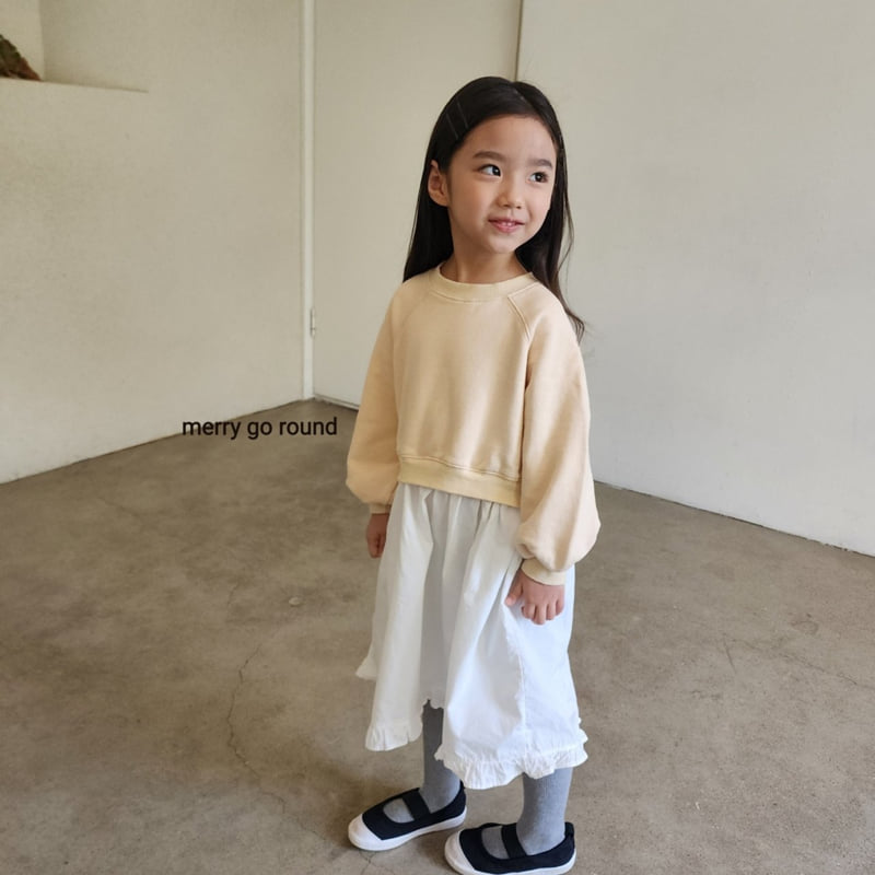 Merry Go Round - Korean Children Fashion - #stylishchildhood - Sweatshirt One-piece - 6