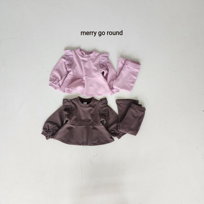 Merry Go Round - Korean Children Fashion - #stylishchildhood - Lovely Bootcut Set