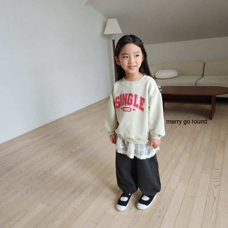 Merry Go Round - Korean Children Fashion - #toddlerclothing - Single Sweatshirt - 9