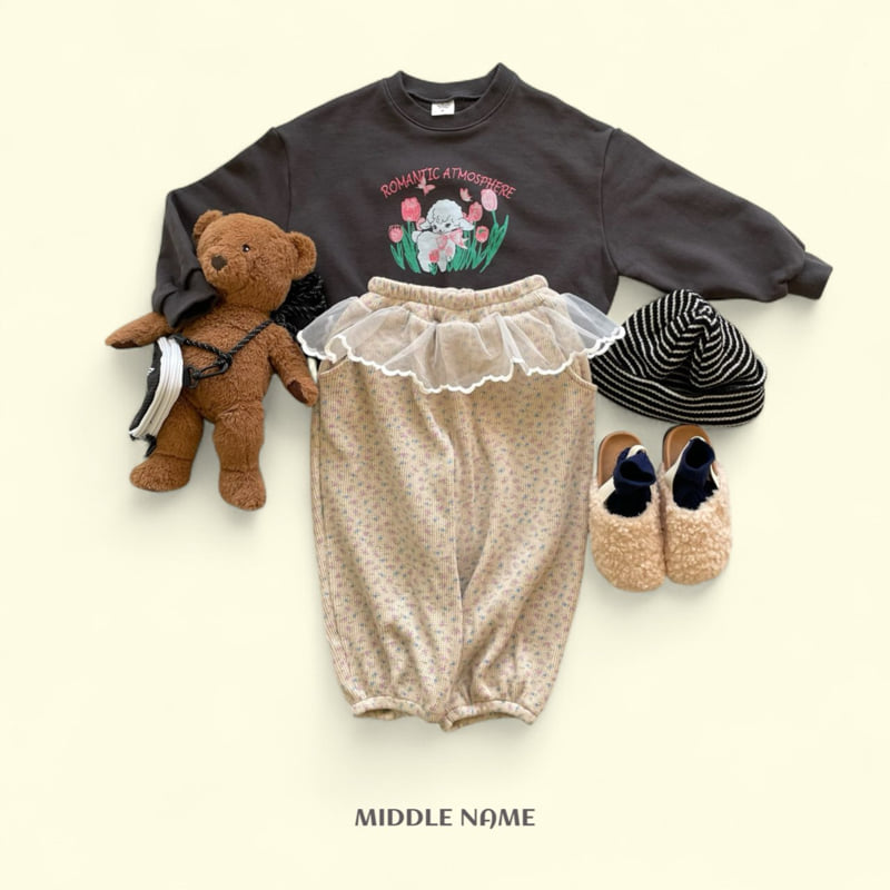 Middle Name - Korean Children Fashion - #Kfashion4kids - Cropped Sheep Sweatshirt - 7