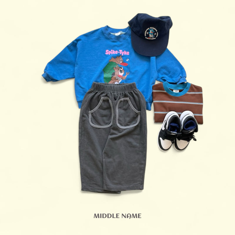 Middle Name - Korean Children Fashion - #kidzfashiontrend - Wide Hem Pants - 4