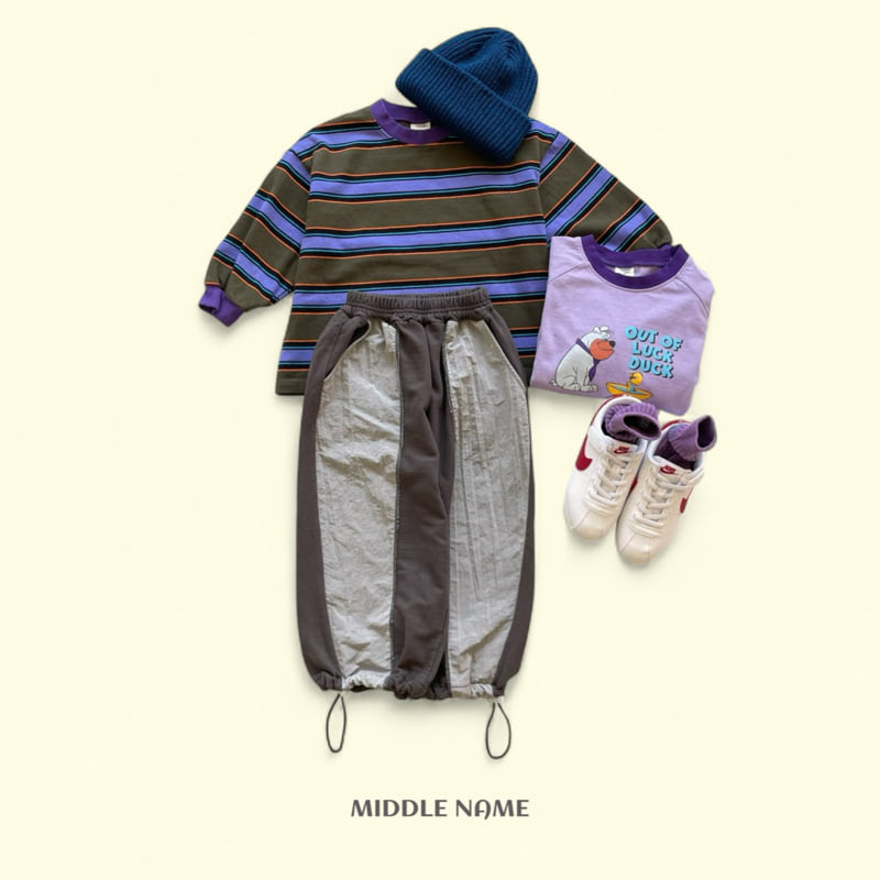 Middle Name - Korean Children Fashion - #childofig - Toned Color Two-Way Pants - 11