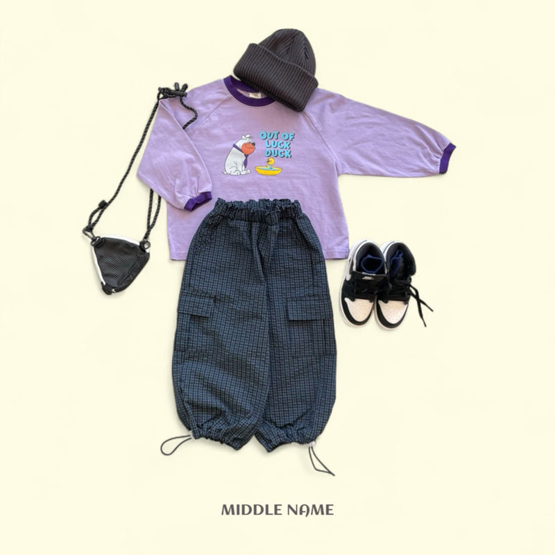 Middle Name - Korean Children Fashion - #childofig - Colorblock Duck Long Tee - 7