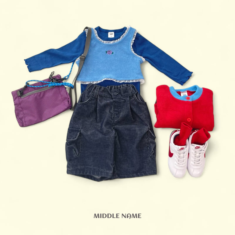 Middle Name - Korean Children Fashion - #childofig - Lace Bustier - 5