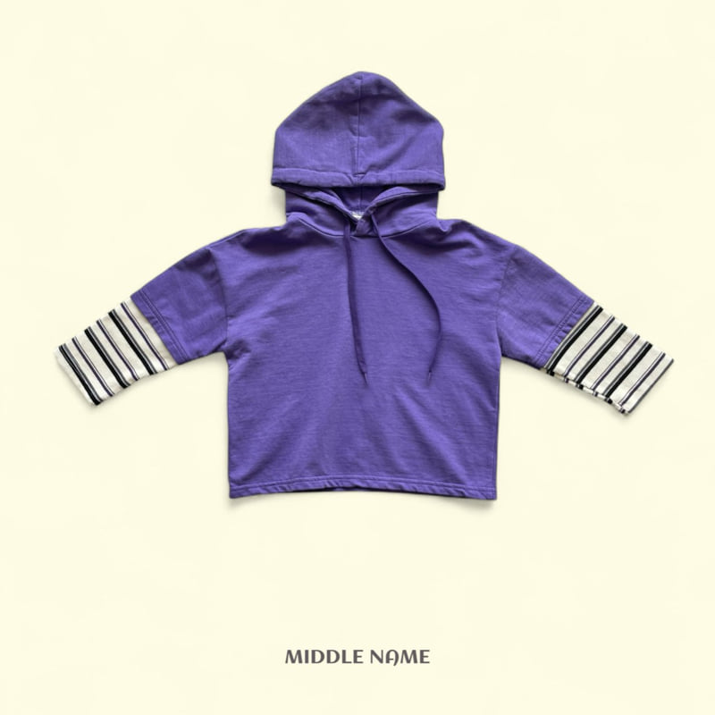 Middle Name - Korean Children Fashion - #childrensboutique - Colorblock Hoodie - 2