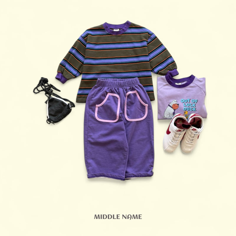 Middle Name - Korean Children Fashion - #childrensboutique - Wide Hem Pants - 11