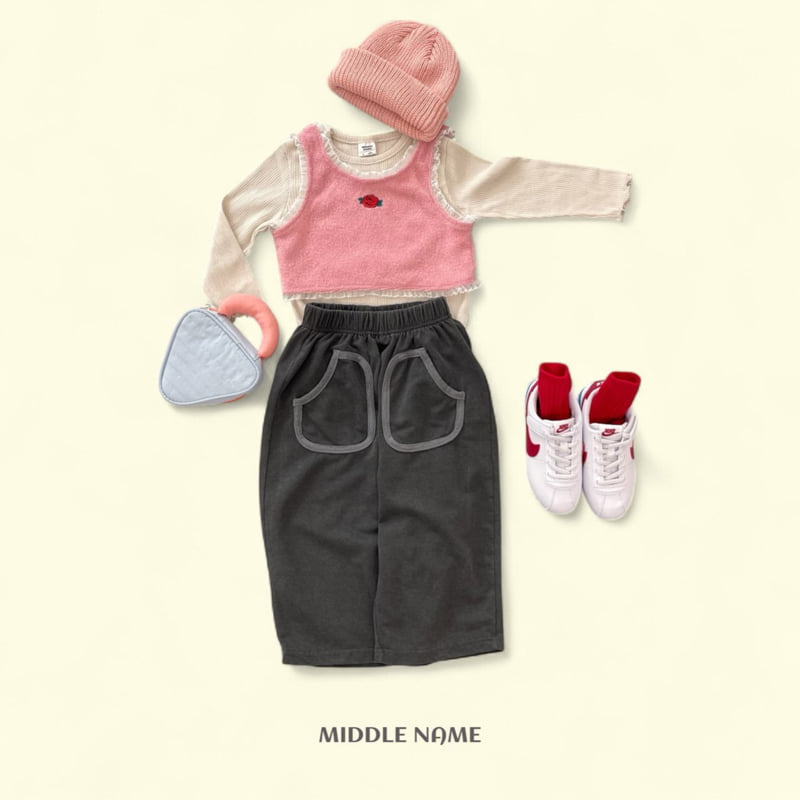 Middle Name - Korean Children Fashion - #childrensboutique - Lace Bustier - 7
