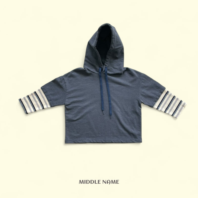 Middle Name - Korean Children Fashion - #designkidswear - Colorblock Hoodie - 3