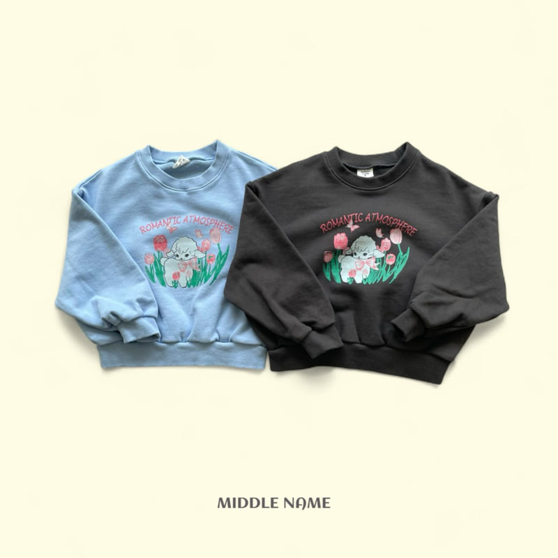 Middle Name - Korean Children Fashion - #designkidswear - Cropped Sheep Sweatshirt