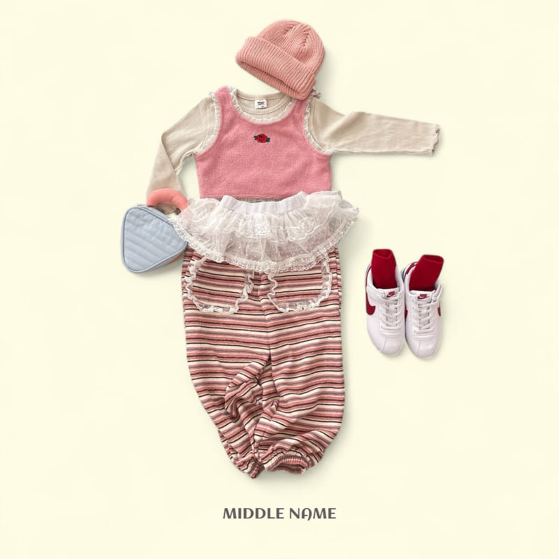 Middle Name - Korean Children Fashion - #designkidswear - Lace Bustier - 8