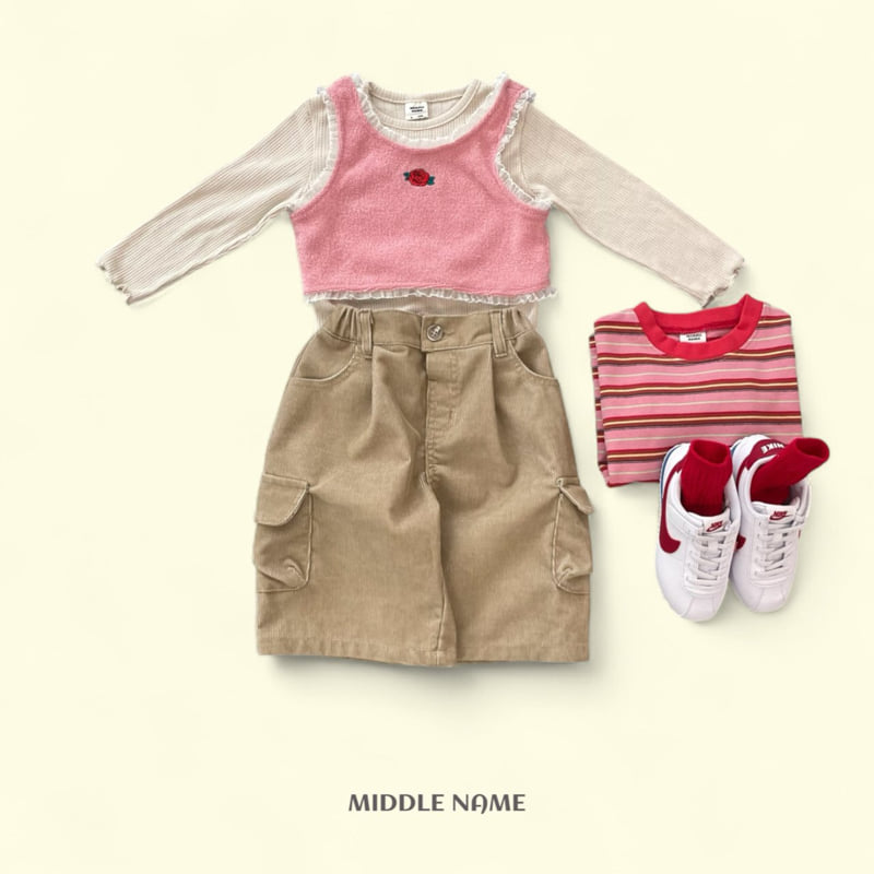 Middle Name - Korean Children Fashion - #discoveringself - Lace Bustier - 9