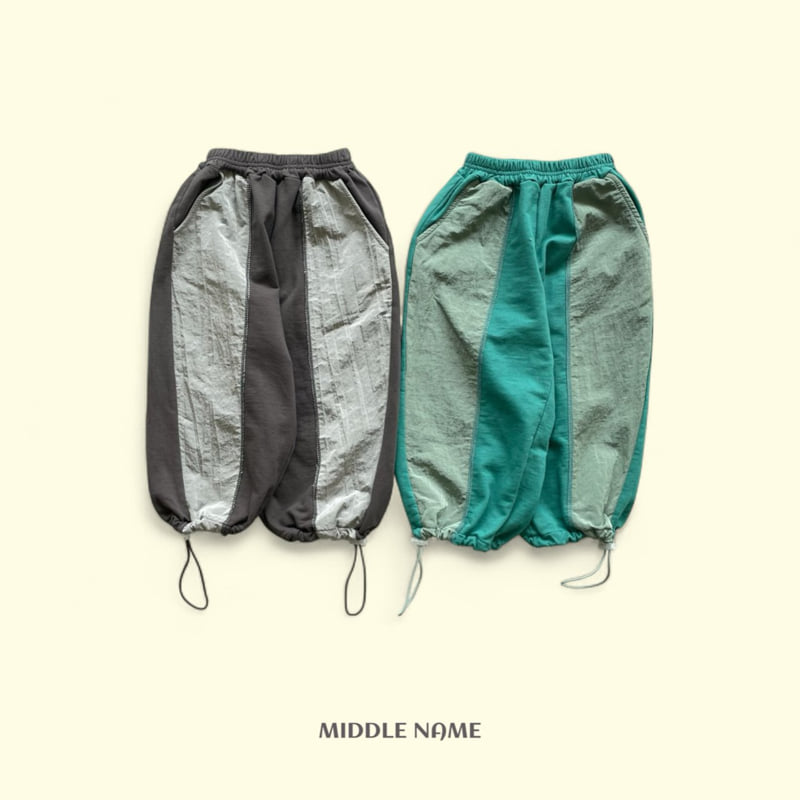 Middle Name - Korean Children Fashion - #fashionkids - Toned Color Two-Way Pants