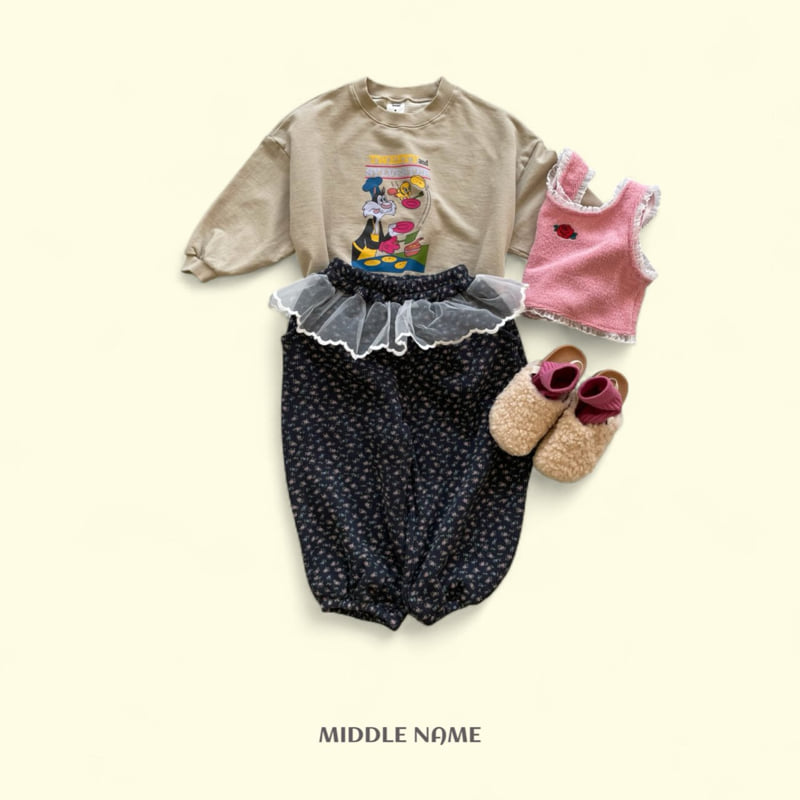 Middle Name - Korean Children Fashion - #fashionkids - Pig Tweet Sweatshirt - 9