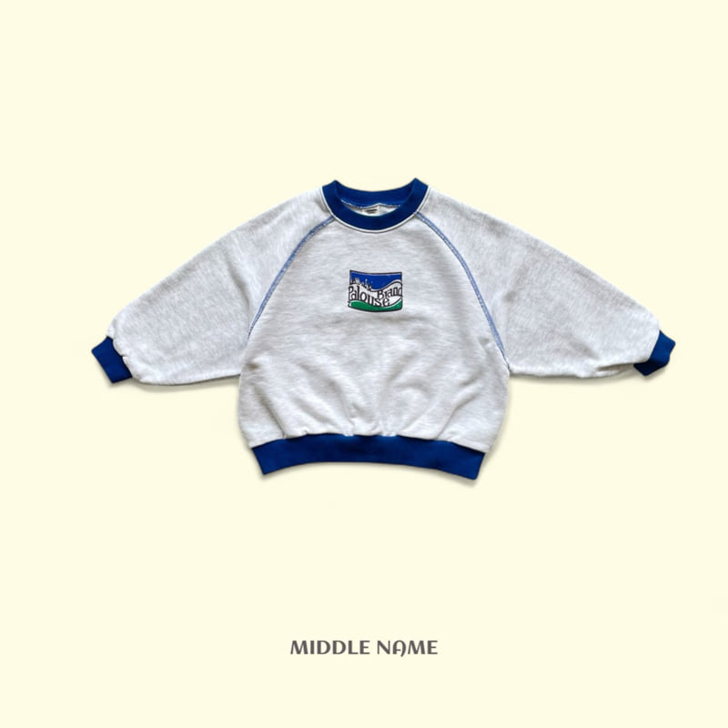 Middle Name - Korean Children Fashion - #fashionkids - Colorblock Raglan Sweatshirt - 3