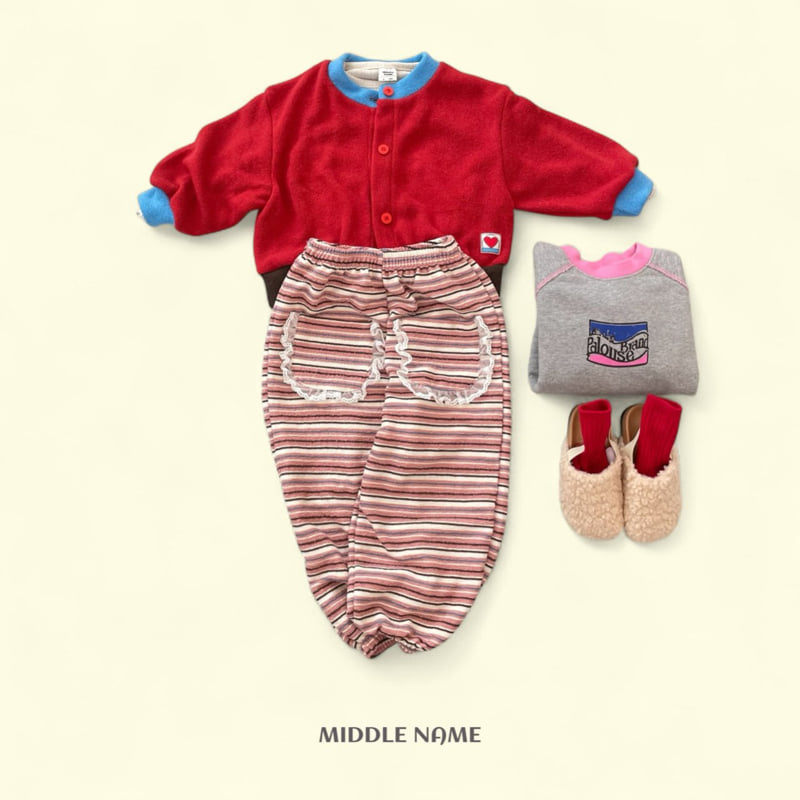 Middle Name - Korean Children Fashion - #kidsstore - Unit Color Cardigan - 6