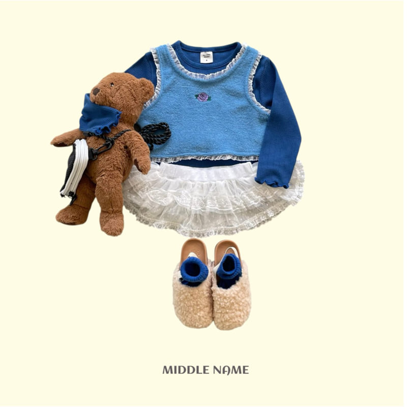 Middle Name - Korean Children Fashion - #kidsstore - Lace Bustier - 12