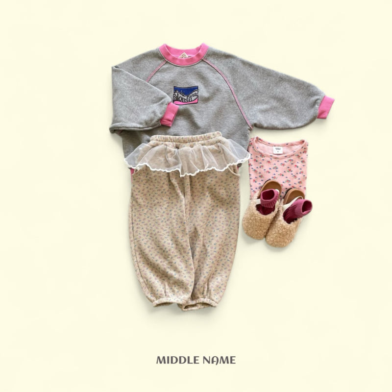 Middle Name - Korean Children Fashion - #kidsstore - Colorblock Raglan Sweatshirt - 5