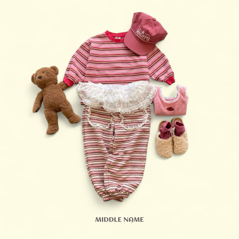 Middle Name - Korean Children Fashion - #kidzfashiontrend - Lace 2-Layer Skirt - 10