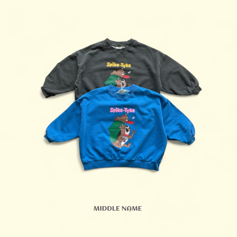 Middle Name - Korean Children Fashion - #kidzfashiontrend - Pig Spike Sweatshirt