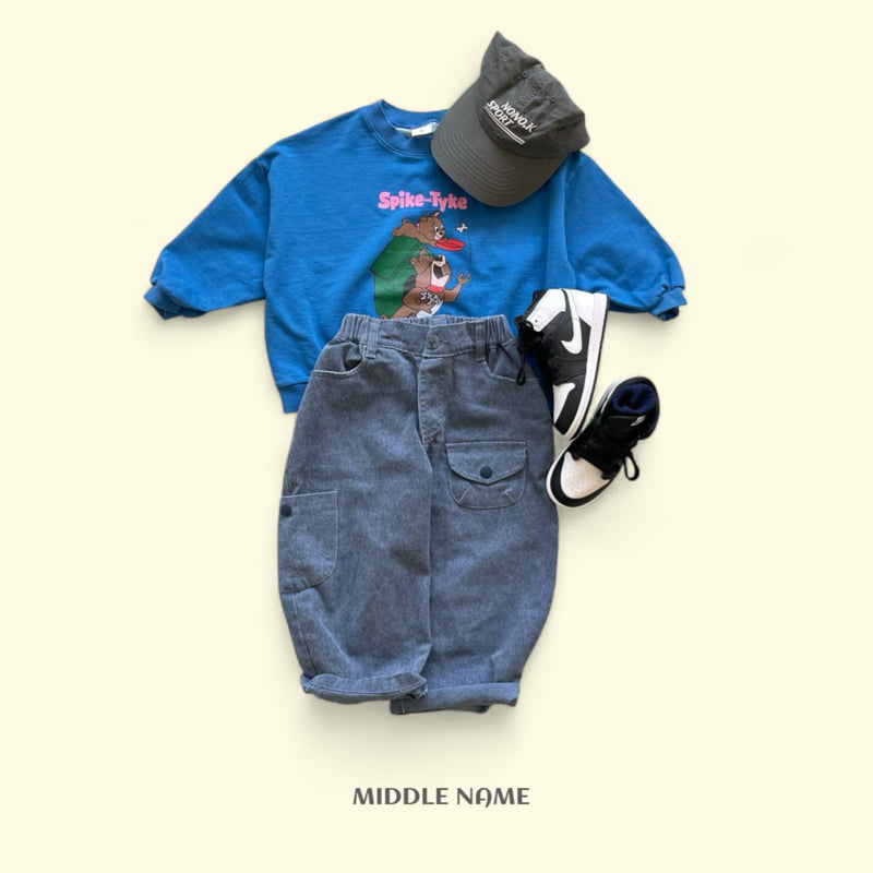 Middle Name - Korean Children Fashion - #kidzfashiontrend - Pocket Pigment Pants - 5