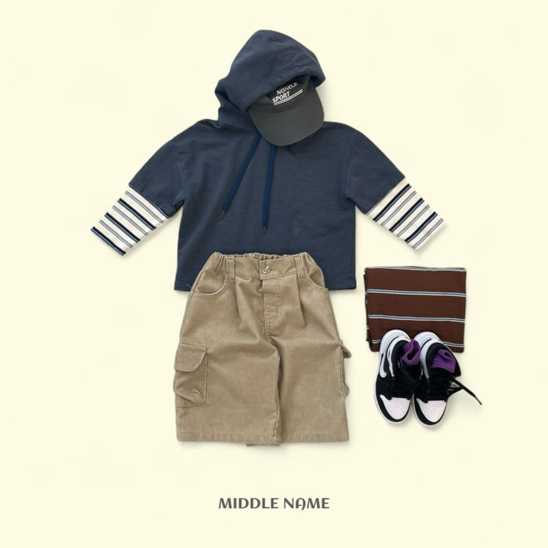 Middle Name - Korean Children Fashion - #littlefashionista - Colorblock Hoodie - 10