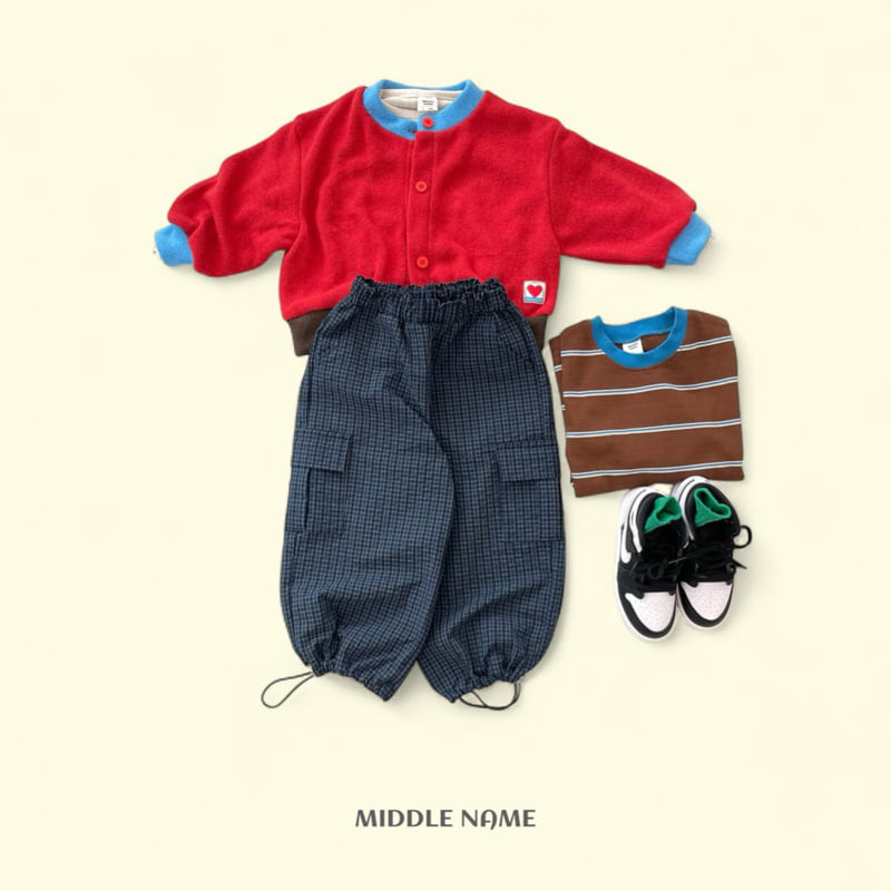 Middle Name - Korean Children Fashion - #littlefashionista - Unit Color Cardigan - 9
