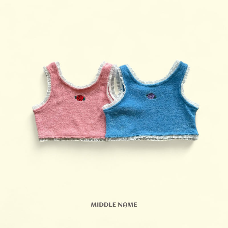 Middle Name - Korean Children Fashion - #littlefashionista - Lace Bustier