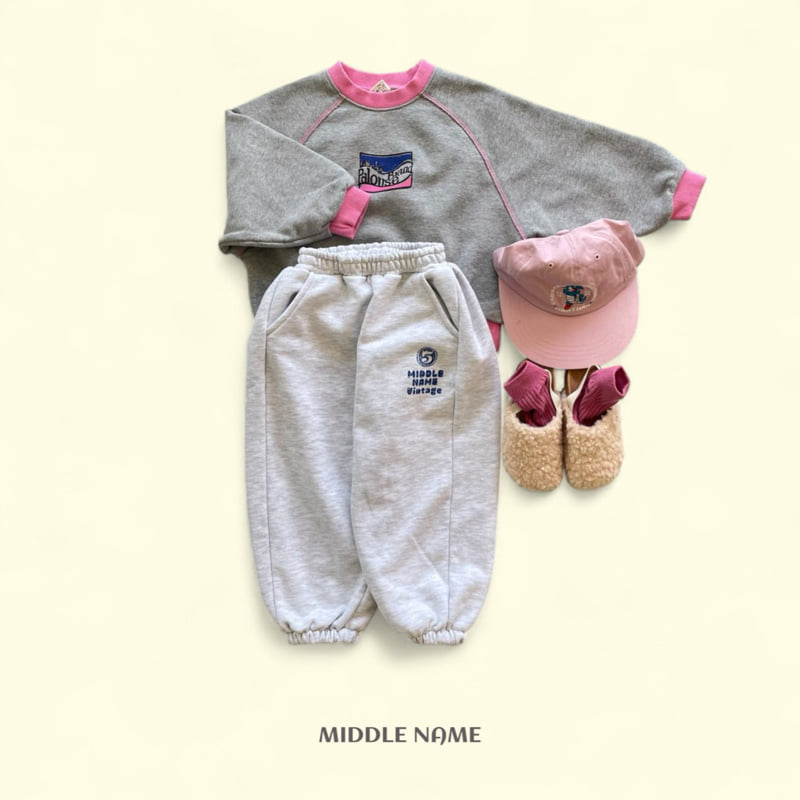 Middle Name - Korean Children Fashion - #littlefashionista - Colorblock Raglan Sweatshirt - 8