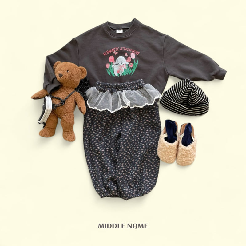 Middle Name - Korean Children Fashion - #magicofchildhood - Cropped Sheep Sweatshirt - 9