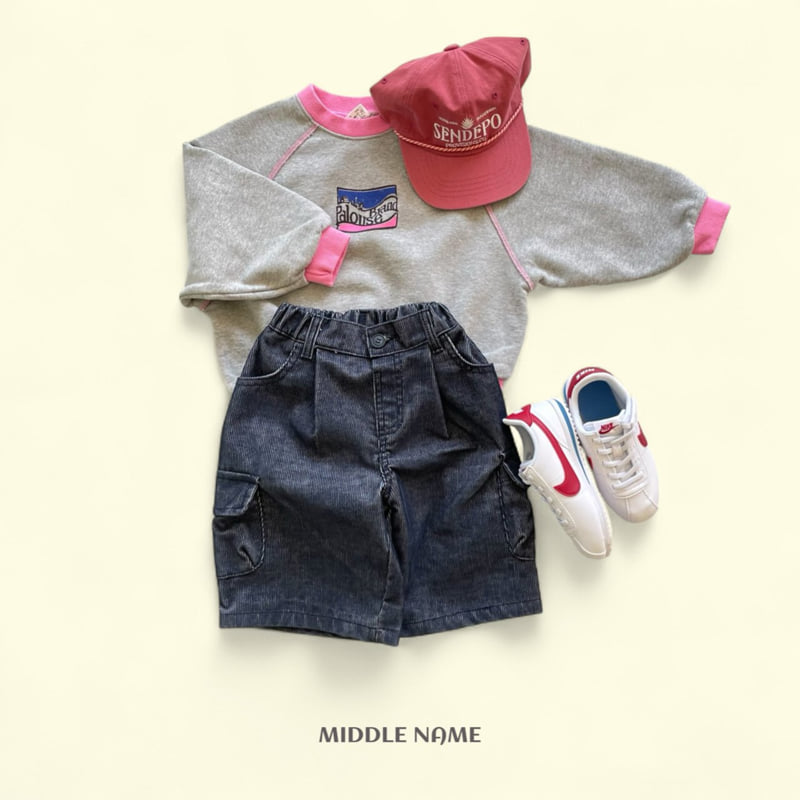 Middle Name - Korean Children Fashion - #magicofchildhood - Colorblock Raglan Sweatshirt - 9